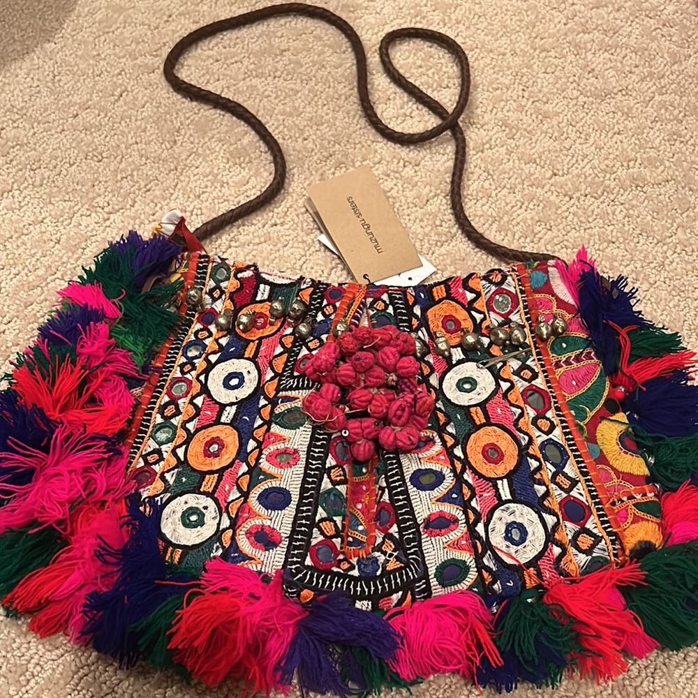 NEW Muzungu Sisters Clutch/Crossbody Bag